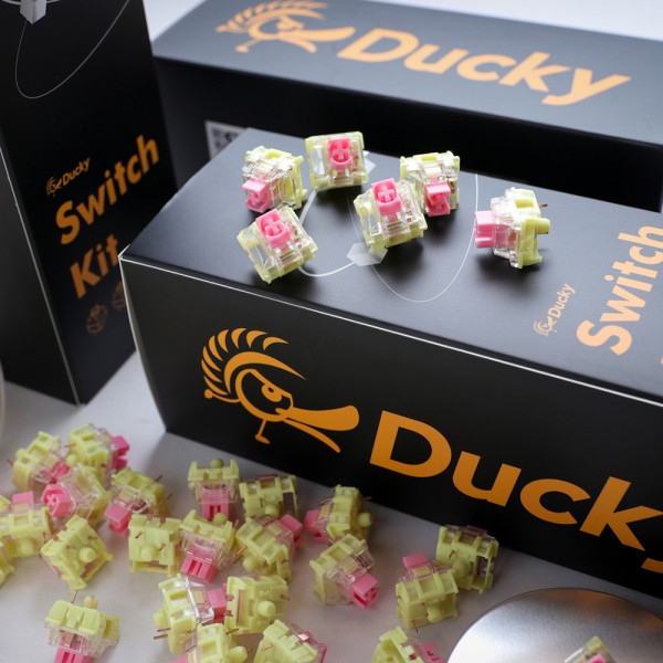 Ducky Switch Kit TTC Gold Pink (110 pcs)  