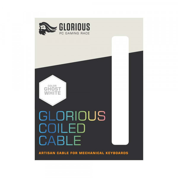 Glorious Coiled Cable Ghost White  