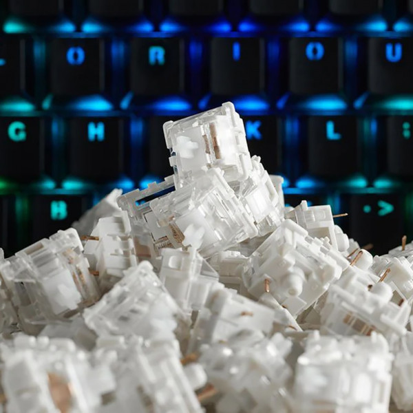 Glorious Mechanical Switches Pack Gateron Clear (120 pcs)  