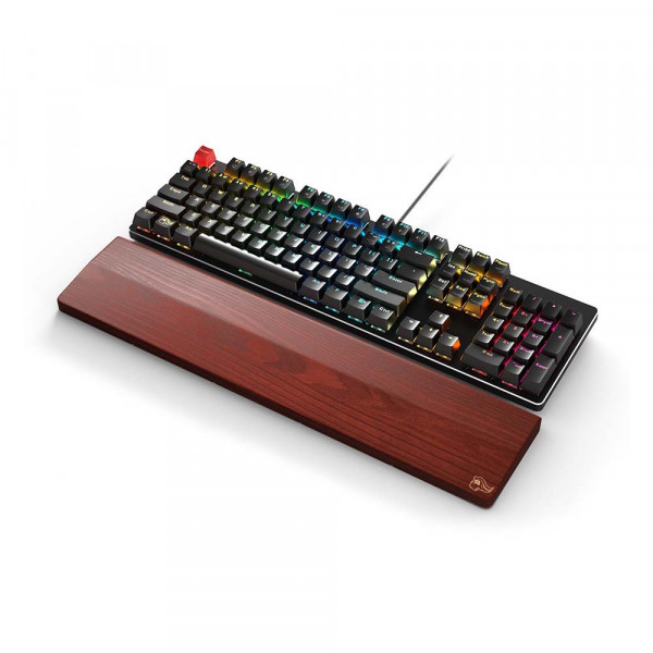 Glorious Wooden Keyboard Wrist Rest Full Size Golden Oak  