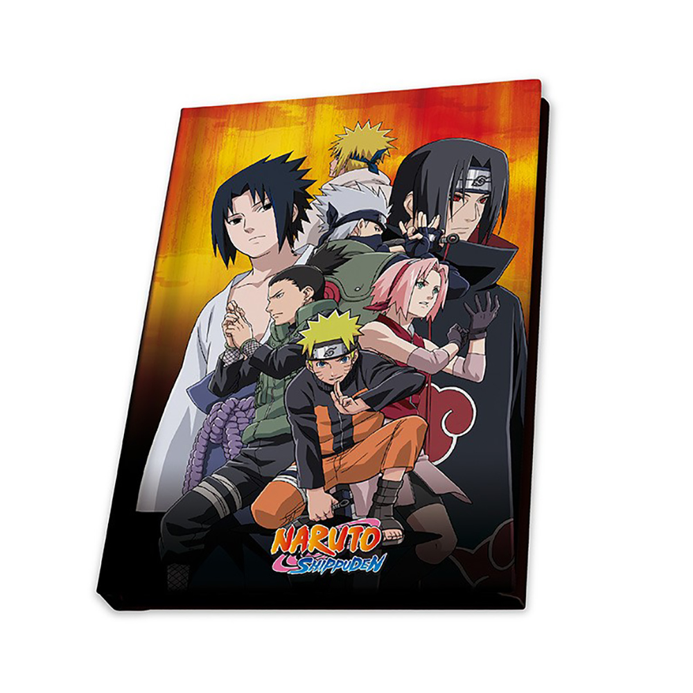 ABYstyle Pack (XXL glass + Pin + Pocket Notebook) Naruto Shippuden: Naruto