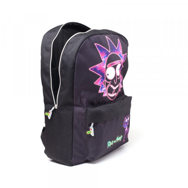 Difuzed Rick and Morty: Ricks Face Placement Printed Backpack