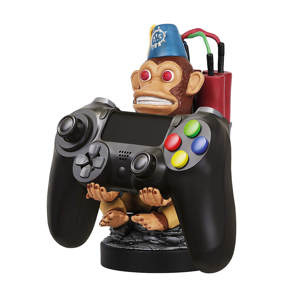 Support Manette Cable Guy - Monkey Bomb Call Of Duty Zombies - Pour Xbox, PS, Téléphone