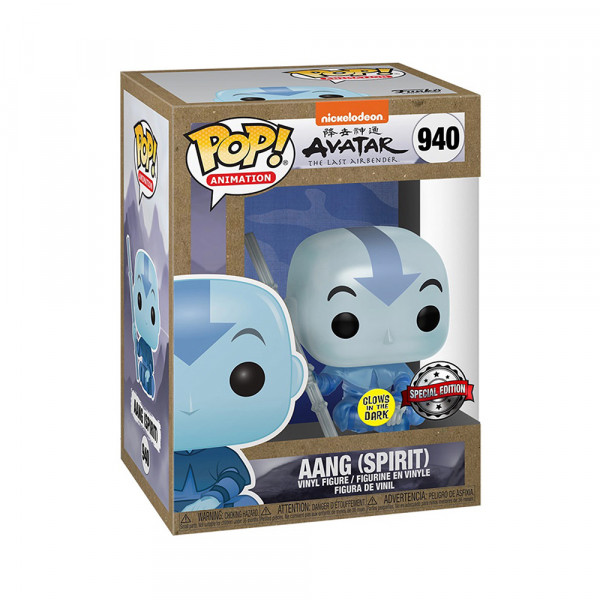 Funko POP! Avatar The Last Airbender: Aang Spirit (Glows in the Dark)