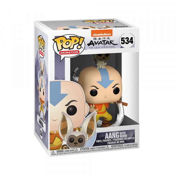 Funko POP! Avatar The Last Airbender: Aang with Momo