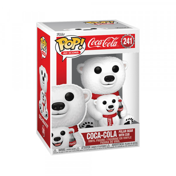 Funko POP! Coca-Cola: Coca-Cola Polar Bear with Cub (241)