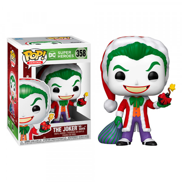 Funko POP! DC Super Heroes: The Joker as Santa
