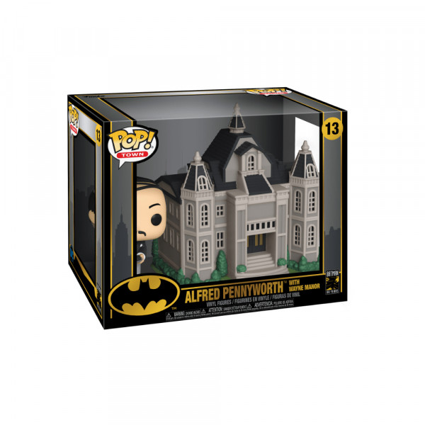 Funko POP! Town DC: Alfred Pennyworth with Wayne Manor