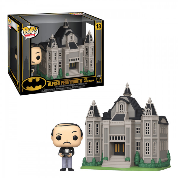 Funko POP! Town DC: Alfred Pennyworth with Wayne Manor