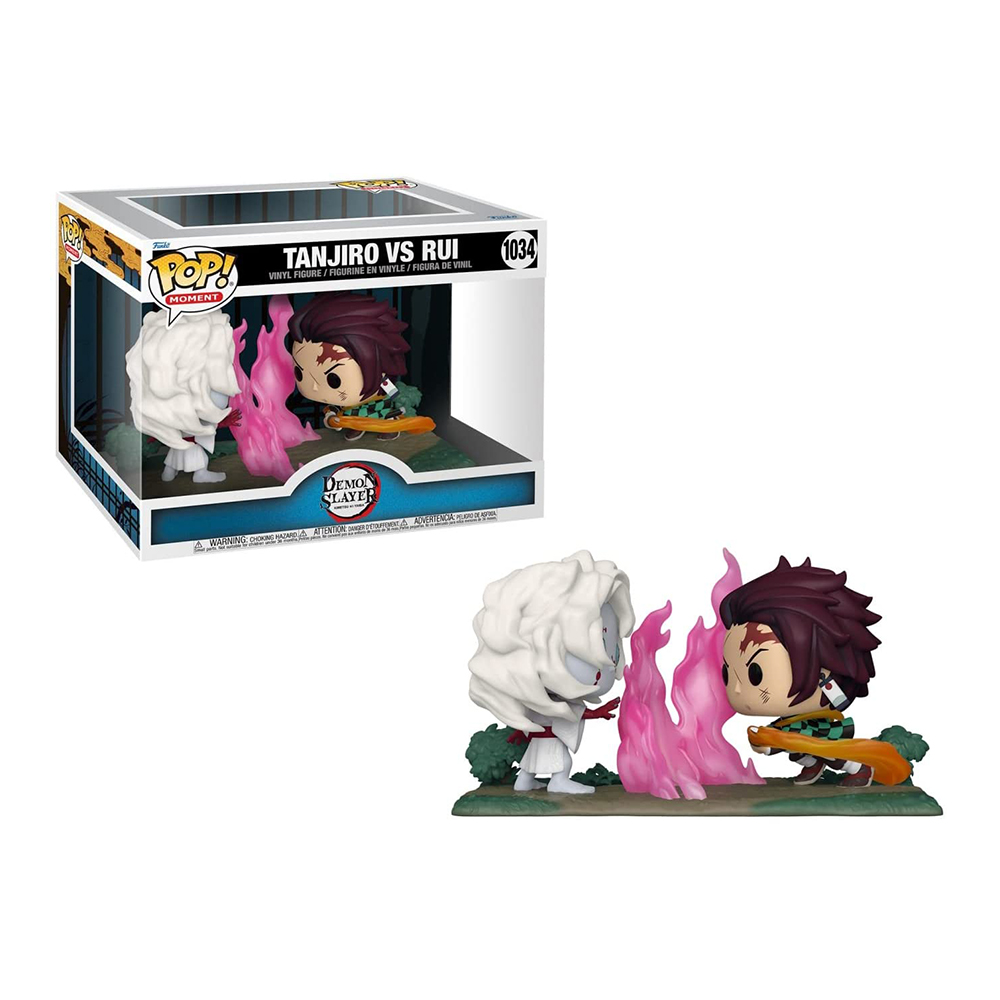 Funko POP! Moment Demon Slayer Kimetsu no Yaiba: Tanjiro vs Rui