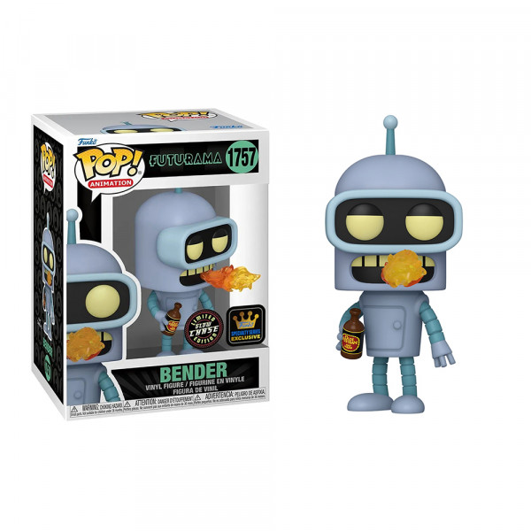 Funko POP! Futurama: Bender (1757) (Chase Glow Limited Edition)