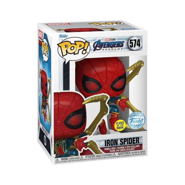 Funko POP! Marvel Avengers Endgame: Iron Spider (Glows in the Dark)