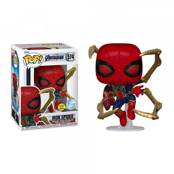 Funko POP! Marvel Avengers Endgame: Iron Spider (Glows in the Dark)