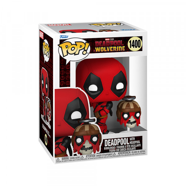 Funko POP! Marvel Deadpool: Deadpool with Headpool