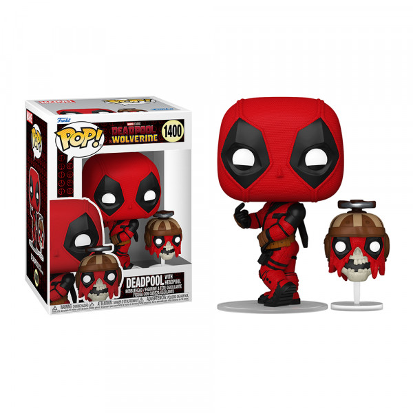 Funko POP! Marvel Deadpool: Deadpool with Headpool