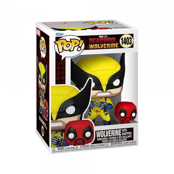 Funko POP! Marvel Deadpool: Wolverine with Babypool