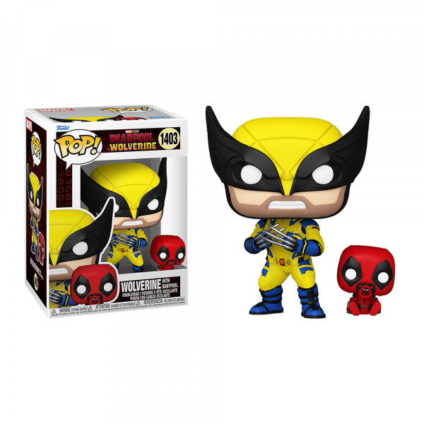 Funko POP! Marvel Deadpool: Wolverine with Babypool