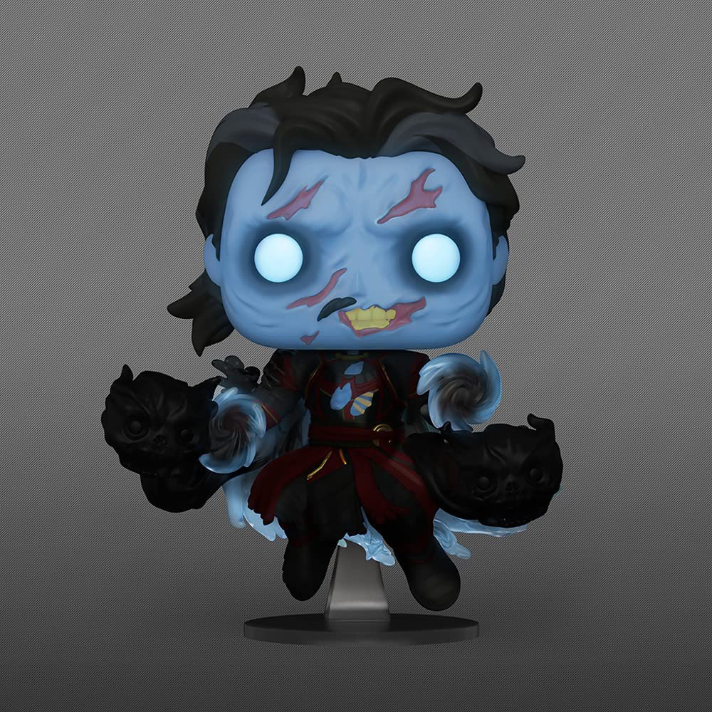 ФАНКО поп доктор Стрэндж против алой ведьмы. Dead Strange - Doctor Strange in the Multiverse of Madness Funko Pop. Фигурка Funko Pop! Bobble Marvel Doctor Strange in the mom Wanda Earth-838 (GW) (EXC) (1216) 71062.