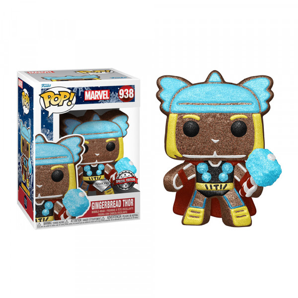 Funko POP! Marvel Holiday: Gingerbread Thor (Diamond Glitter)
