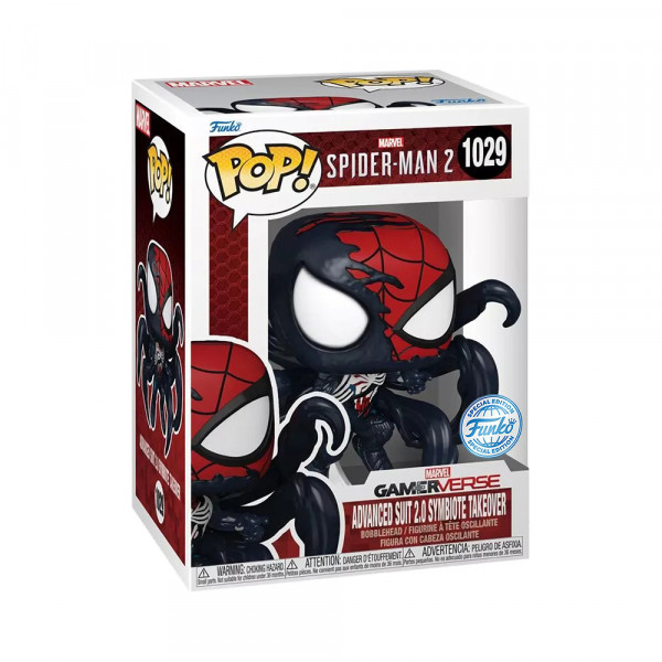 Funko POP! Marvel Spider-Man 2: Advanced Suit 2.0 Symbiote Takeover (1029)