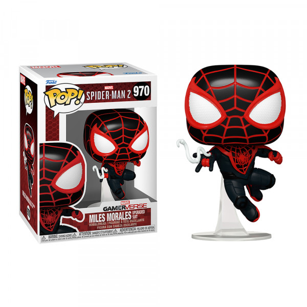 Funko POP! Marvel Spider-Man 2: Miles Morales Upgraded Suit