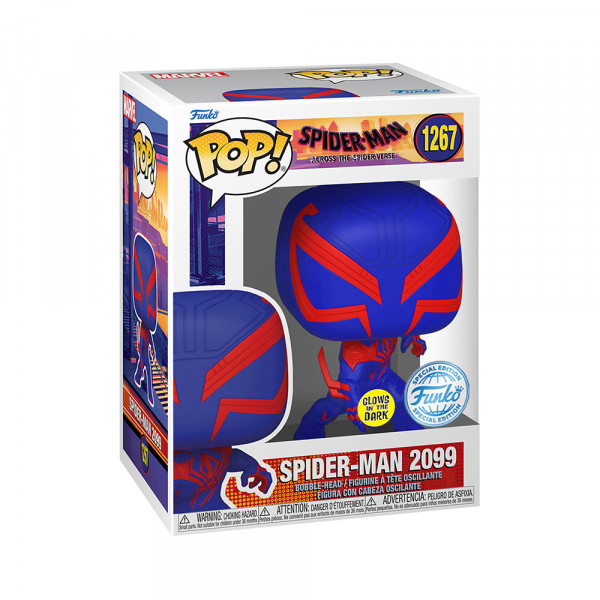 Funko POP! Marvel Spider-Man Across the Spider-Verse: Spider-Man 2099 (Glows in the Dark)