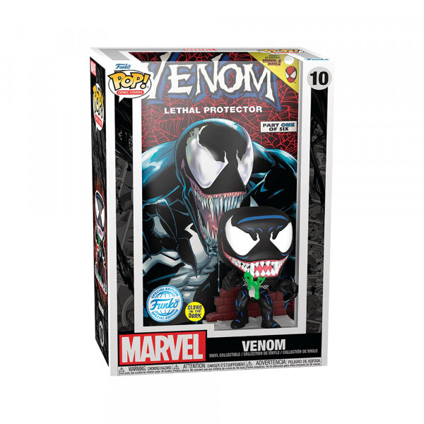 Funko POP! Comic Covers Marvel Venom Lethal Protector: Venom (Glows in the Dark)