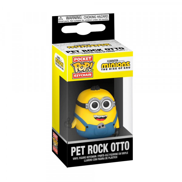 Funko POP! Keychain Minions 2 The Rise of Gru: Pet Rock Otto