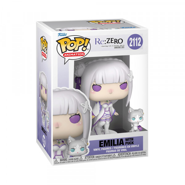 Funko POP! Re:Zero: Emilia with Puck (2112)