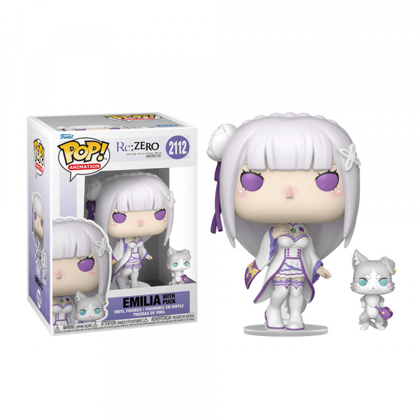 Funko POP! Re:Zero: Emilia with Puck (2112)