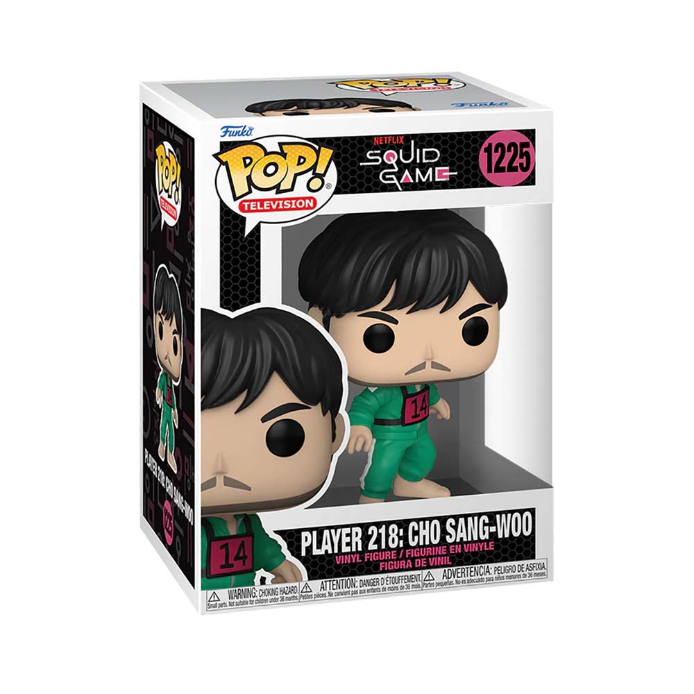 Funko POP! Netflix Squid Game: Player 218: Cho Sang-Woo