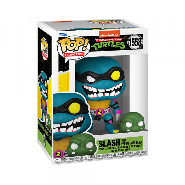 Funko POP! TMNT: Slash with Pre-Mutated Slash (1558)