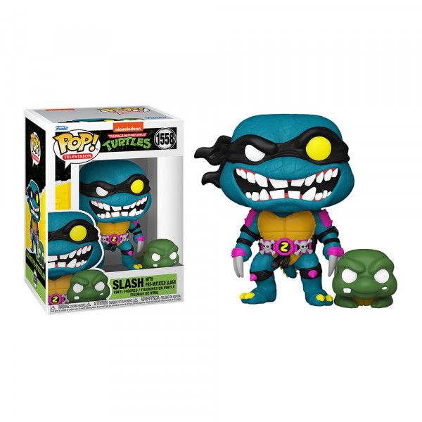 Funko POP! TMNT: Slash with Pre-Mutated Slash (1558)