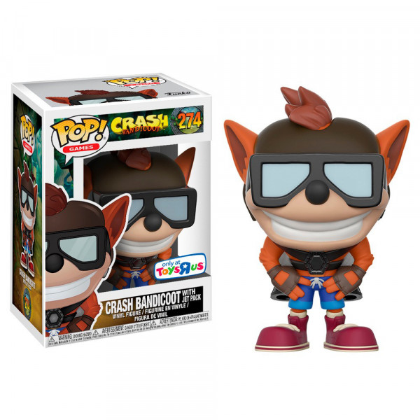 Funko Pop! Crash Bandicoot: Crash Bandicoot with Jet Pack