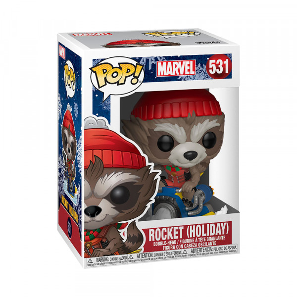 Funko POP! Marvel Holiday: Rocket
