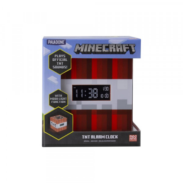 Paladone Alarm Clock Minecraft: TNT