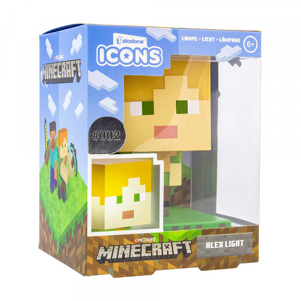 Paladone Icons Light Minecraft: Alex BDP