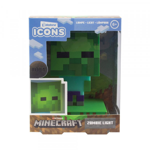 Paladone Icons Light Minecraft: Zombie BDP