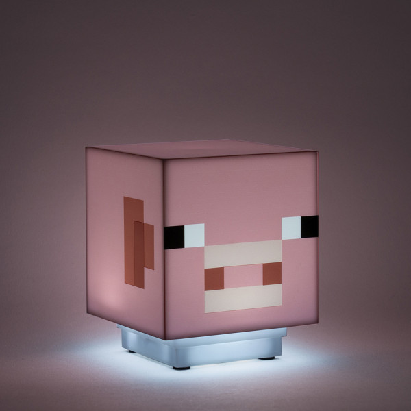 Paladone Light Minecraft: Pig Light with Sound