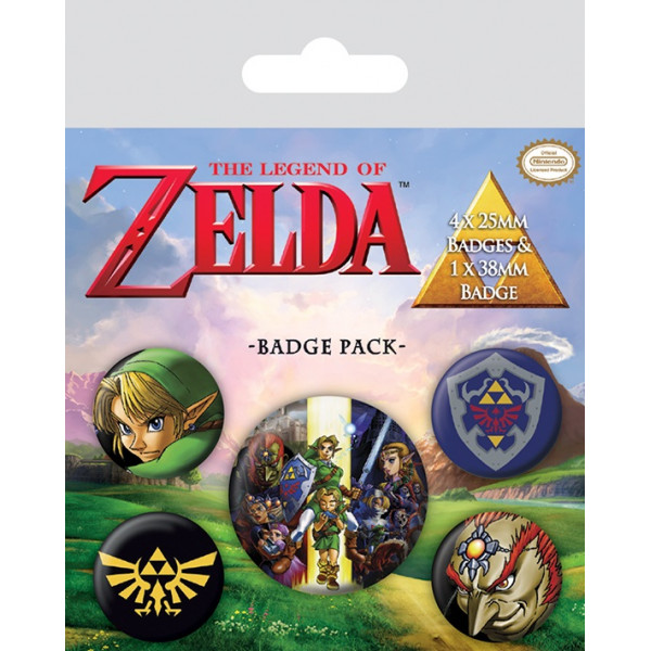 Набор значков Pyramid The Legend Of Zelda
