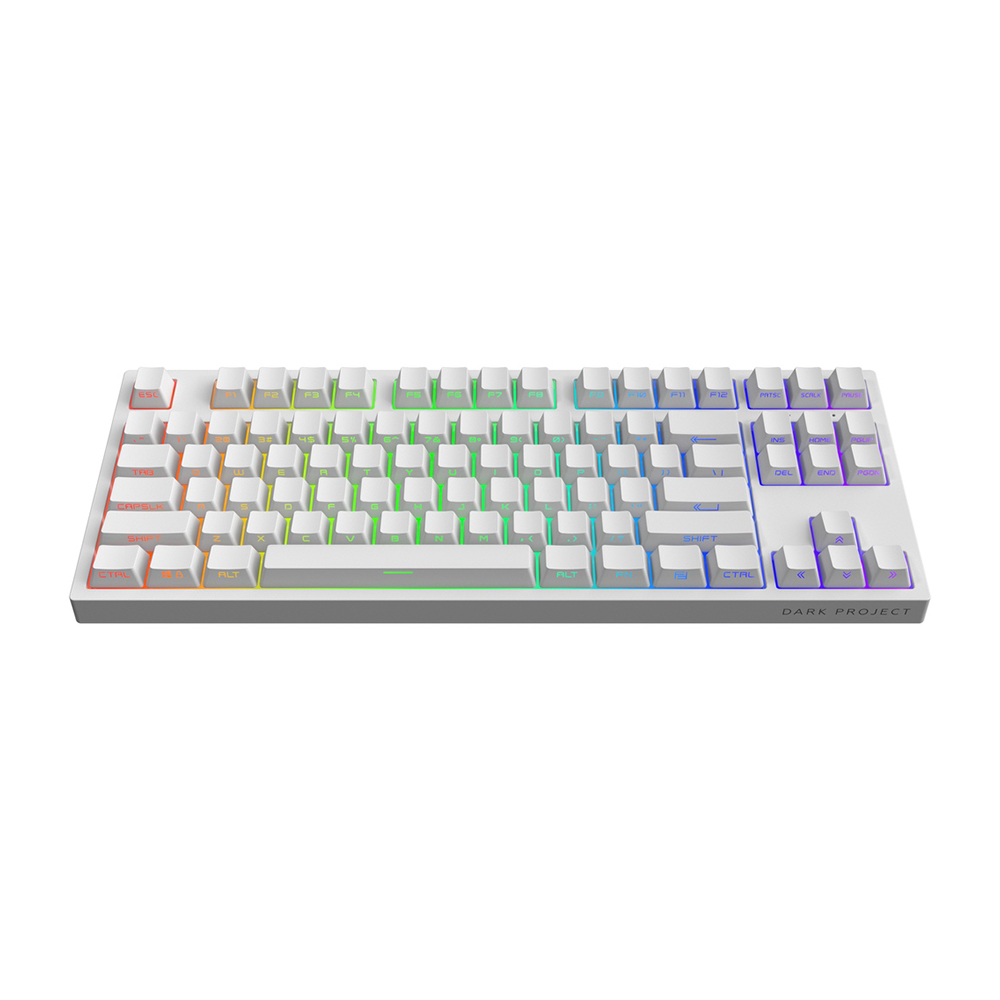 Dark Project KD87A White LTD Gateron Optical 1.0 Silver