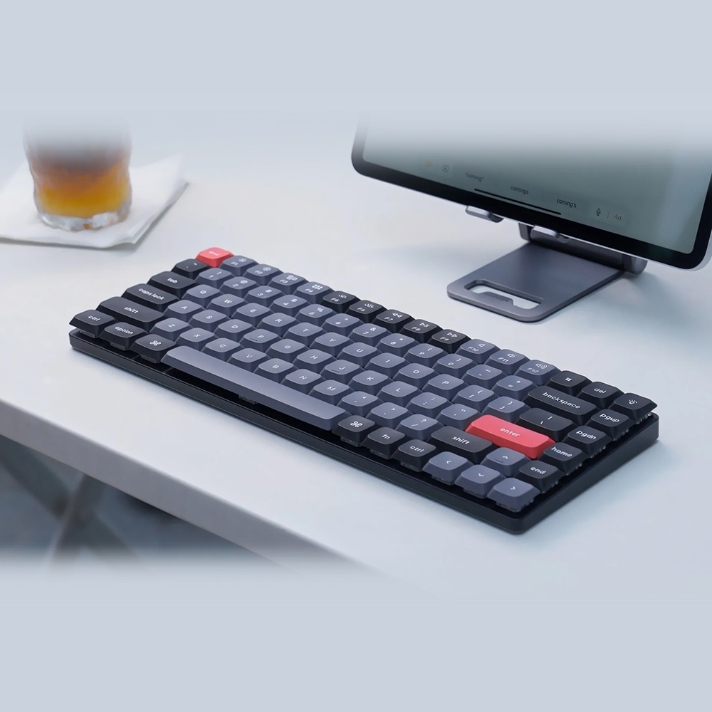 Keychron K3 Pro RGB Backlight Low Profile Gateron Mechanical  (Hot-Swappable) Blue Switch - Купить клавиатуру в Москве