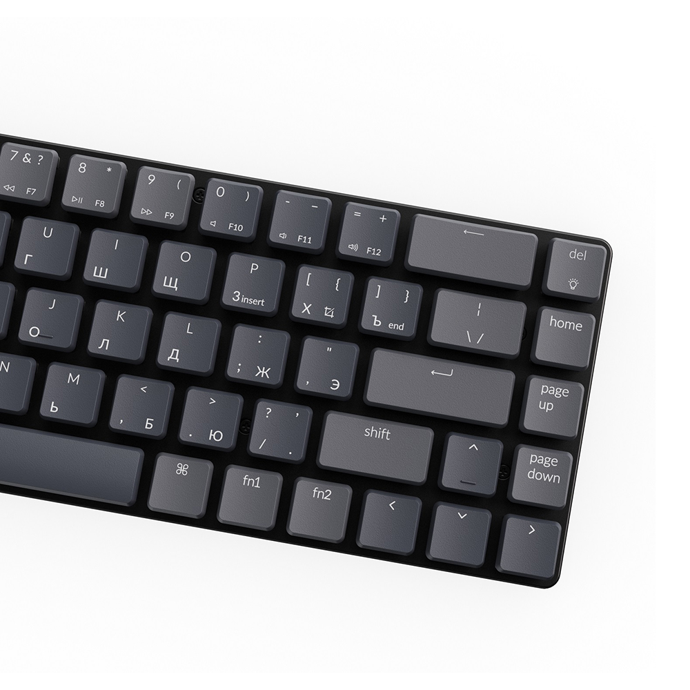 Клавиатура беспроводная 7. Клавиатура keychron k7 RGB Mint Switch Grey. Ультратонкая клавиатура. Клавиатуры ультратонкие механические
