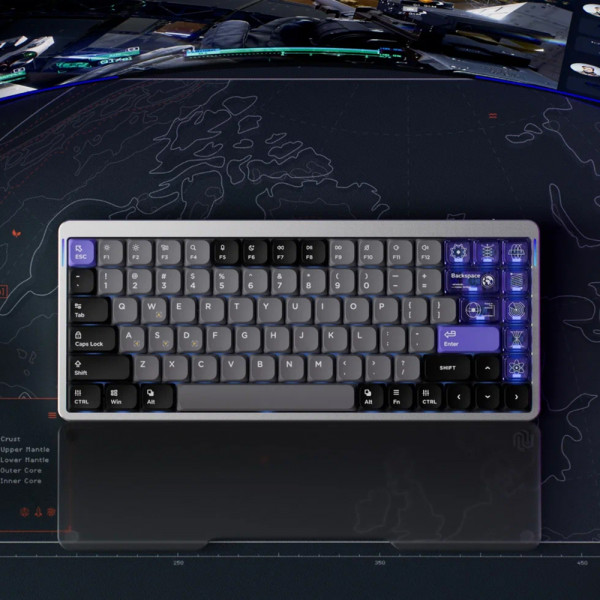 NuPhy Air75 HE (Low-Profile Magnetic Jade Switch) Eng/Rus