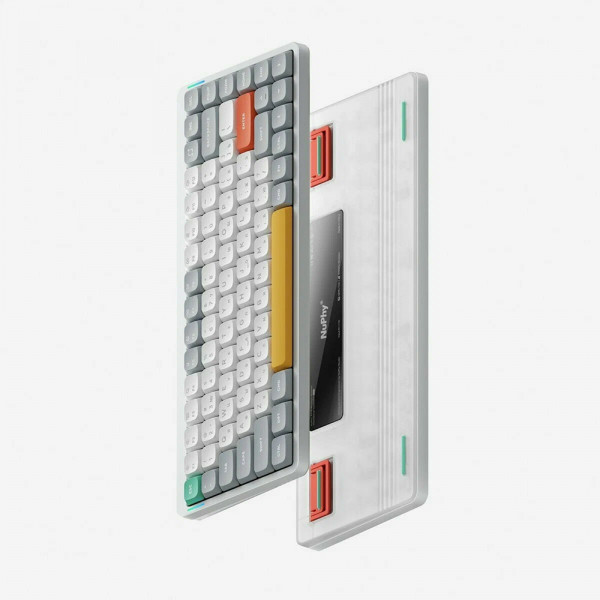 NuPhy Air75 V2 Ionic White (Low-Profile Aloe Switch) Eng/Rus