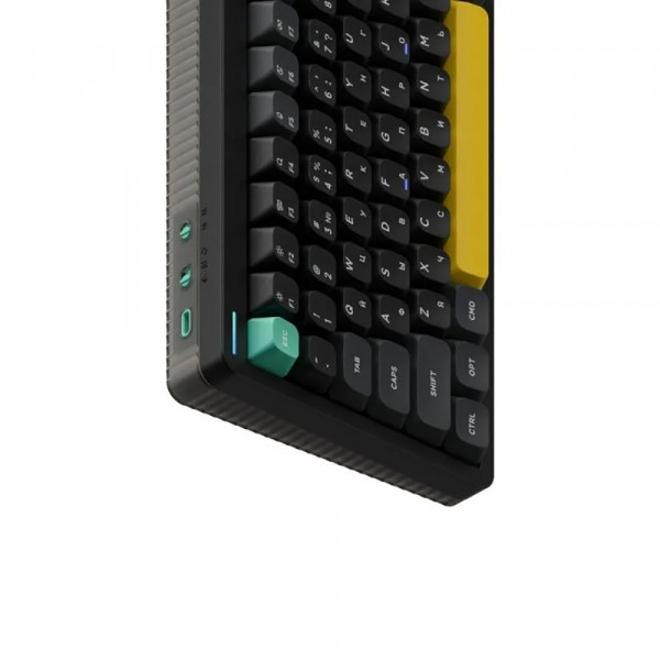 NuPhy Halo75 V2 Obsidian Black (Silent Red Clear-Top Switch) Eng/Rus