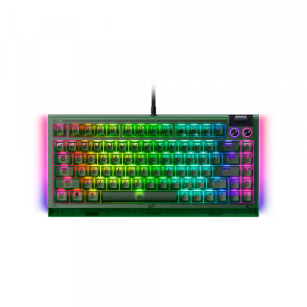 Razer BlackWidow V4 75% Phantom Green Edition (Razer Orange Switch)