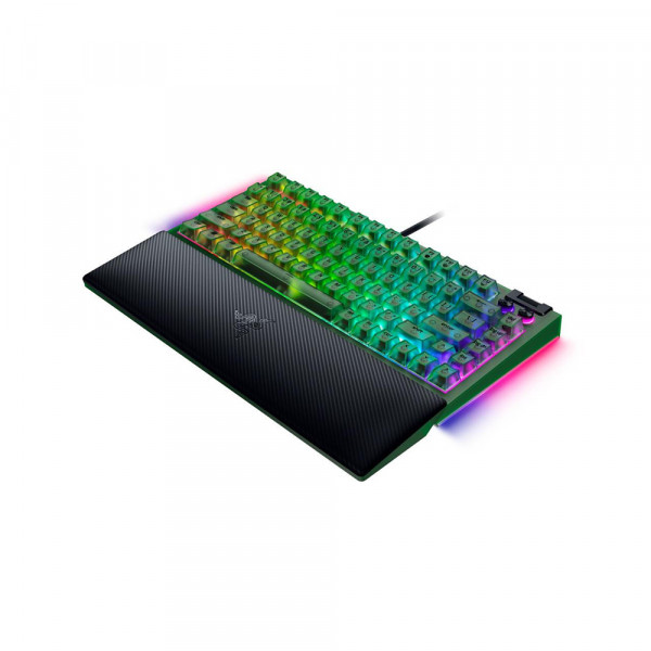 Razer BlackWidow V4 75% Phantom Green Edition (Razer Orange Switch)