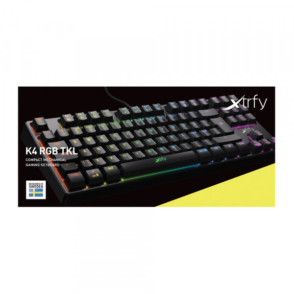 Xtrfy K4 TKL RGB Black  