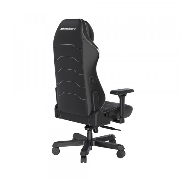 DXRacer Master Plus / XL Microfiber Leatherette Black White  